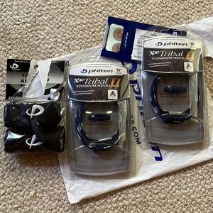 Phiten Titanium 18” Necklaces, Armbands and Titanium Power Tape Disc